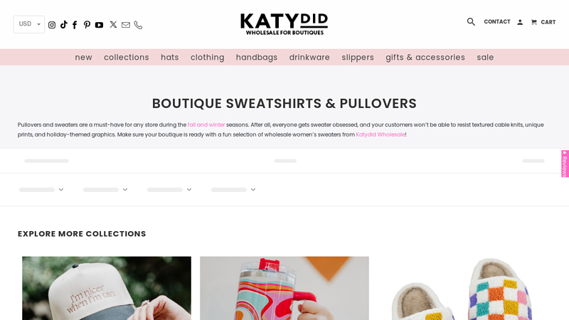 Boutique Sweatshirts & Pullovers