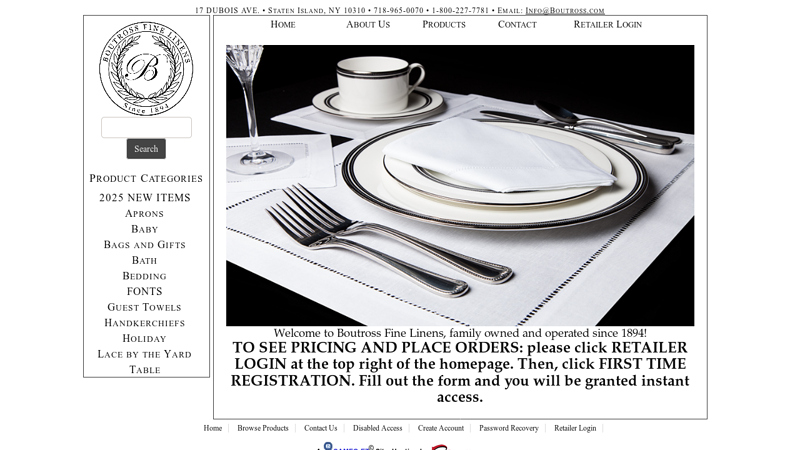 Boutross Fine Linens