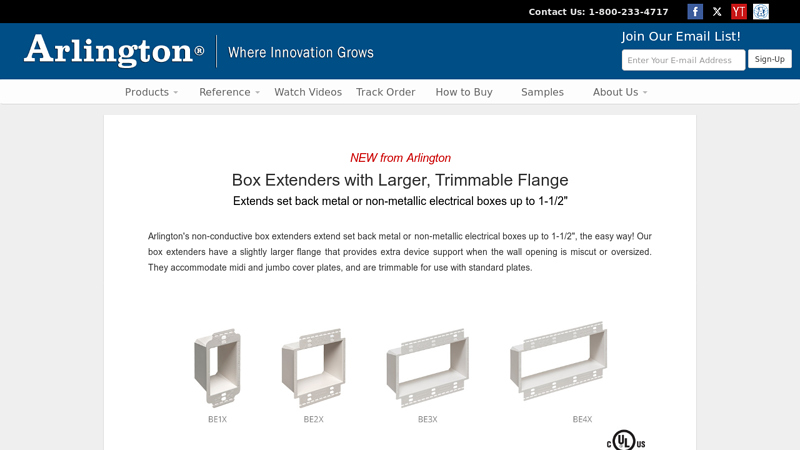 Box Extenders with Larger, Trimmable Flange