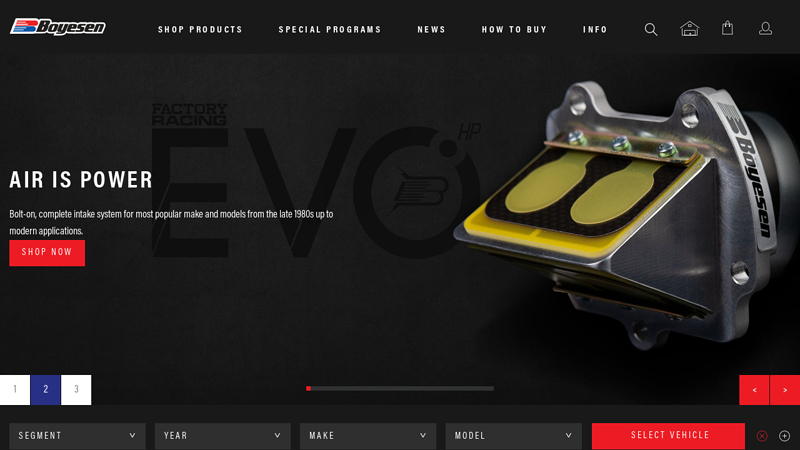 Boyesen Factory Racing Dirt Bike Parts