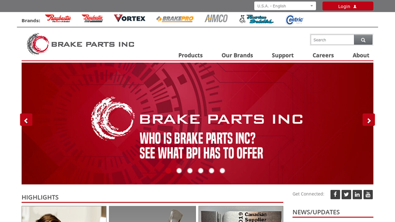 Brake Parts Inc