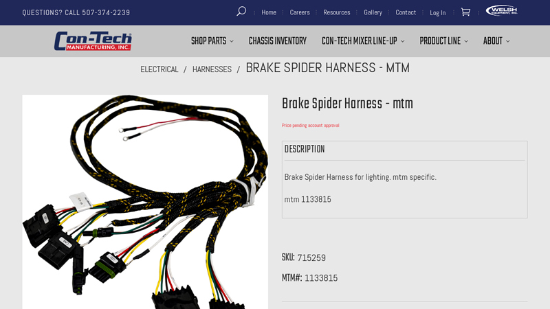 Brake Spider Harness