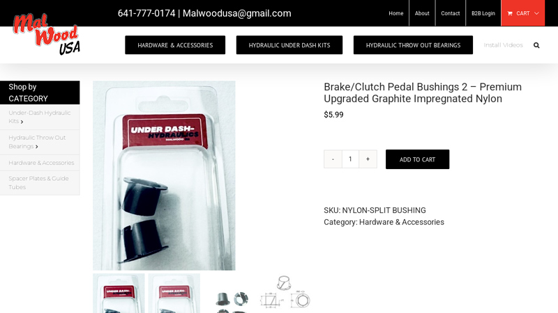 Brake/Clutch Pedal Bushings 2