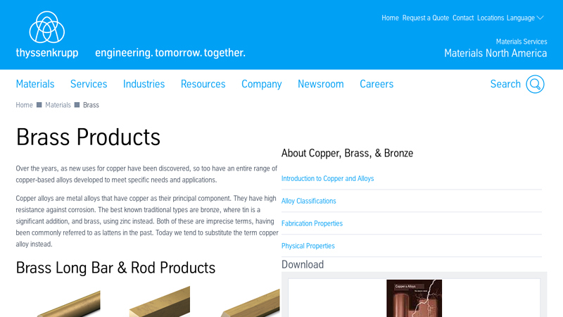 Brass Metal Supplier