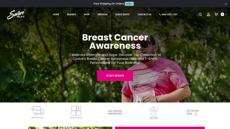 Breast Cancer Awareness Custom Hats & T custom t-shirts