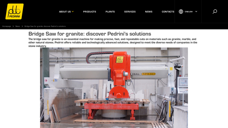 Bridge Saw for granite