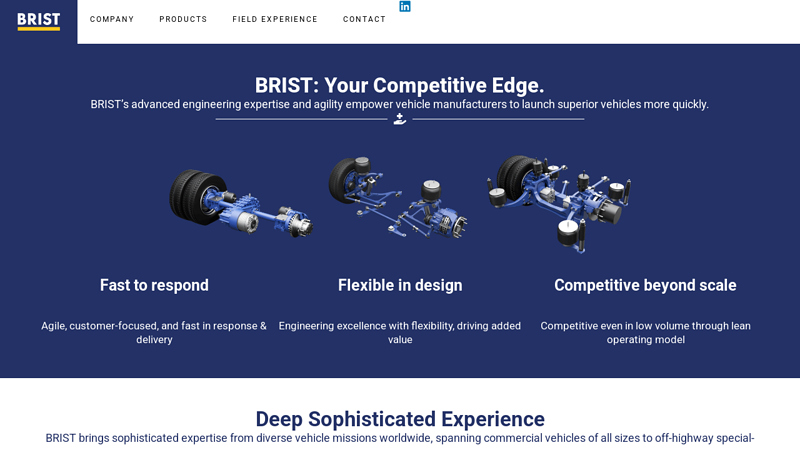 BRIST • Axle and Transmission for the Future of Bus & Truck