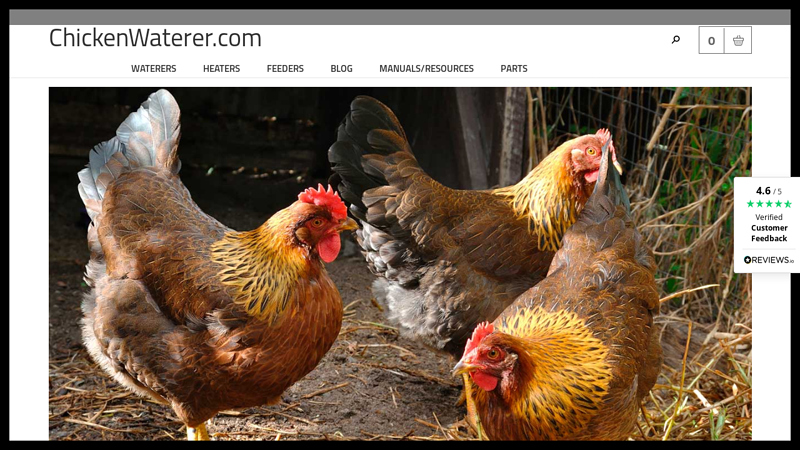 BriteTap Chicken Waterers Feeders Poultry Supplies