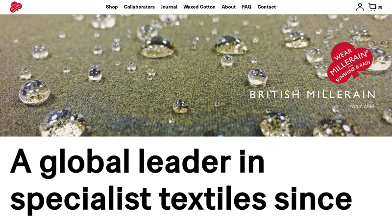 British Waxed Fabric & Textile Manufacturers