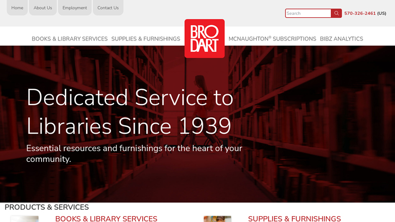 Brodart Co.: Equipping Libraries for Success