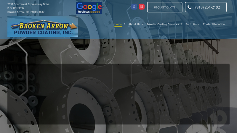 Broken Arrow Powder Coating: Powder Coating Company