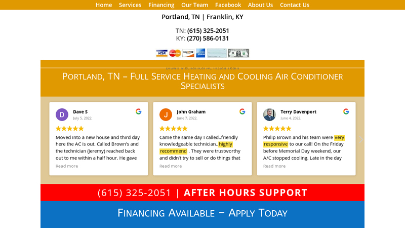 Brown Mechanical Service Inc.