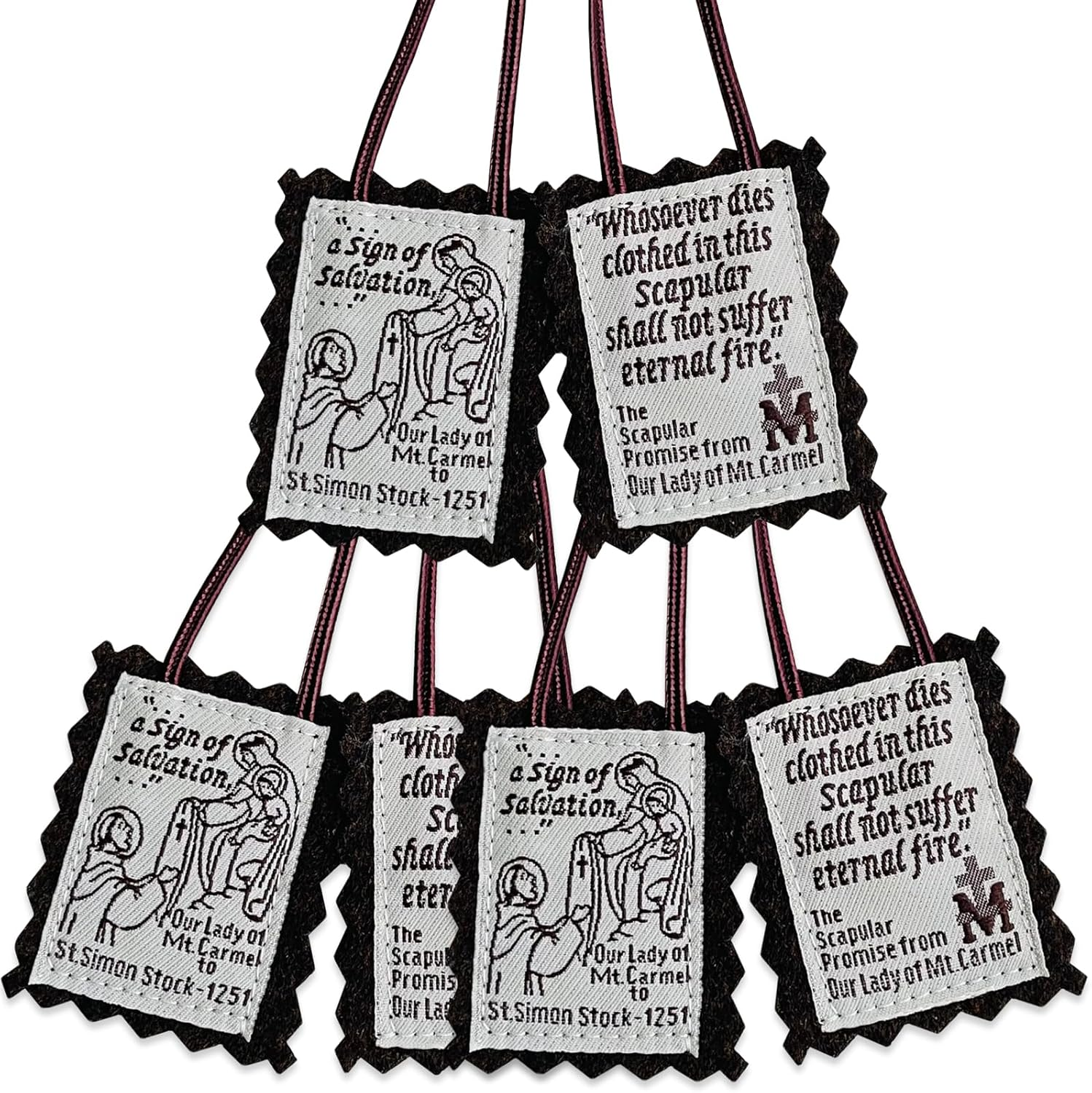 Brown Scapular of Our Lady of Mt Carmel