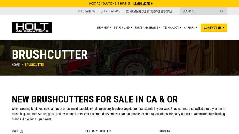 Brush Cutter Attachments for Tractors