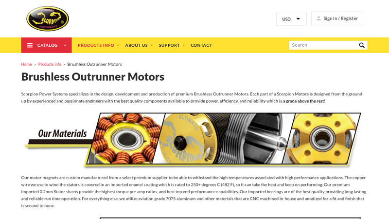 Brushless Outrunner Motors
