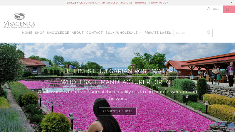 Bulgarian Rose Water Producer and Supplier