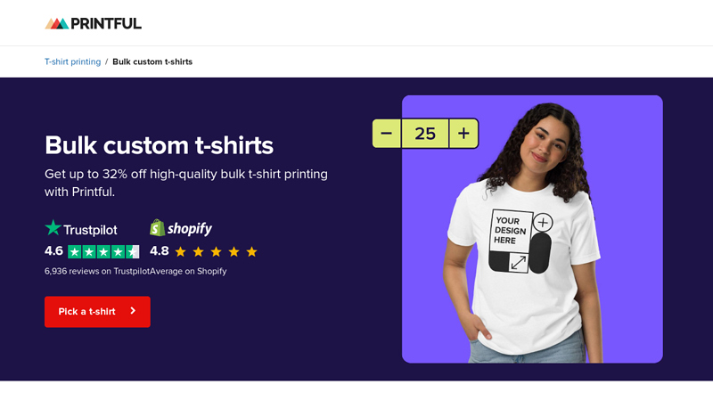 Bulk custom t-shirts