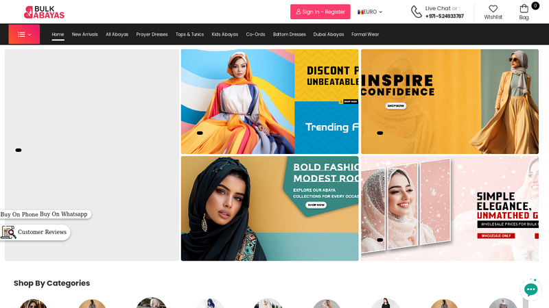 Bulk Abayas: Wholesale Abaya Supplier