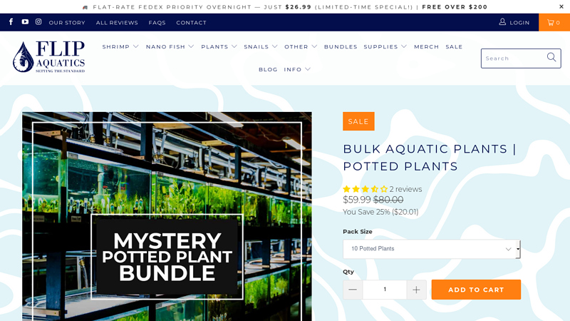 Bulk Aquatic Plants for Sale