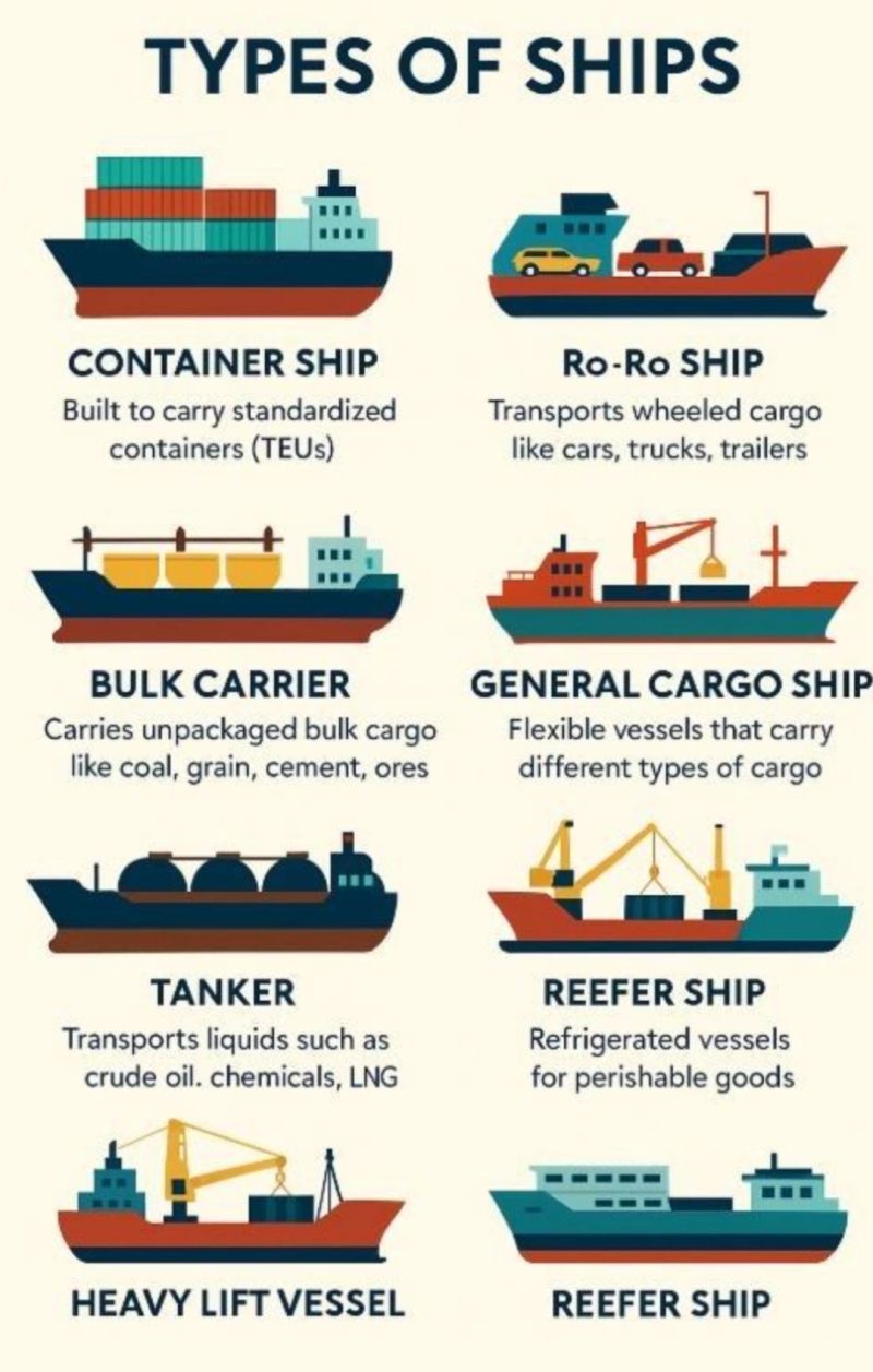 Bulk Carriers vs. Container Ships