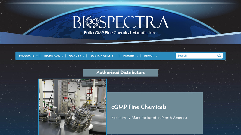 Bulk cGMP Fine Chemical Manufacturer