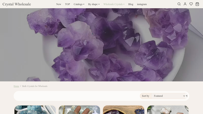 Bulk Crystals Wholesale Supplier