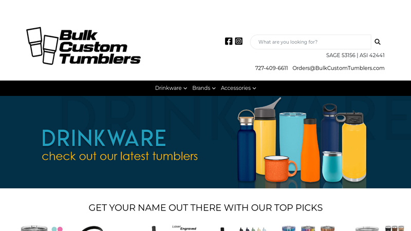 Bulk Custom Tumblers