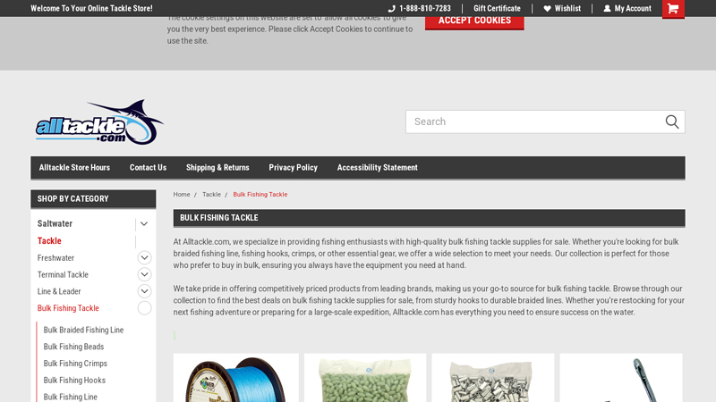 Bulk Fishing Tackle Supplies for Sale