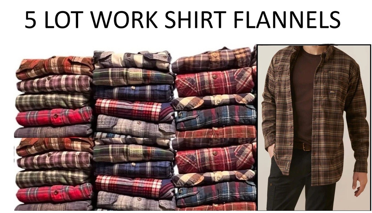 Bulk Flannel Shirts