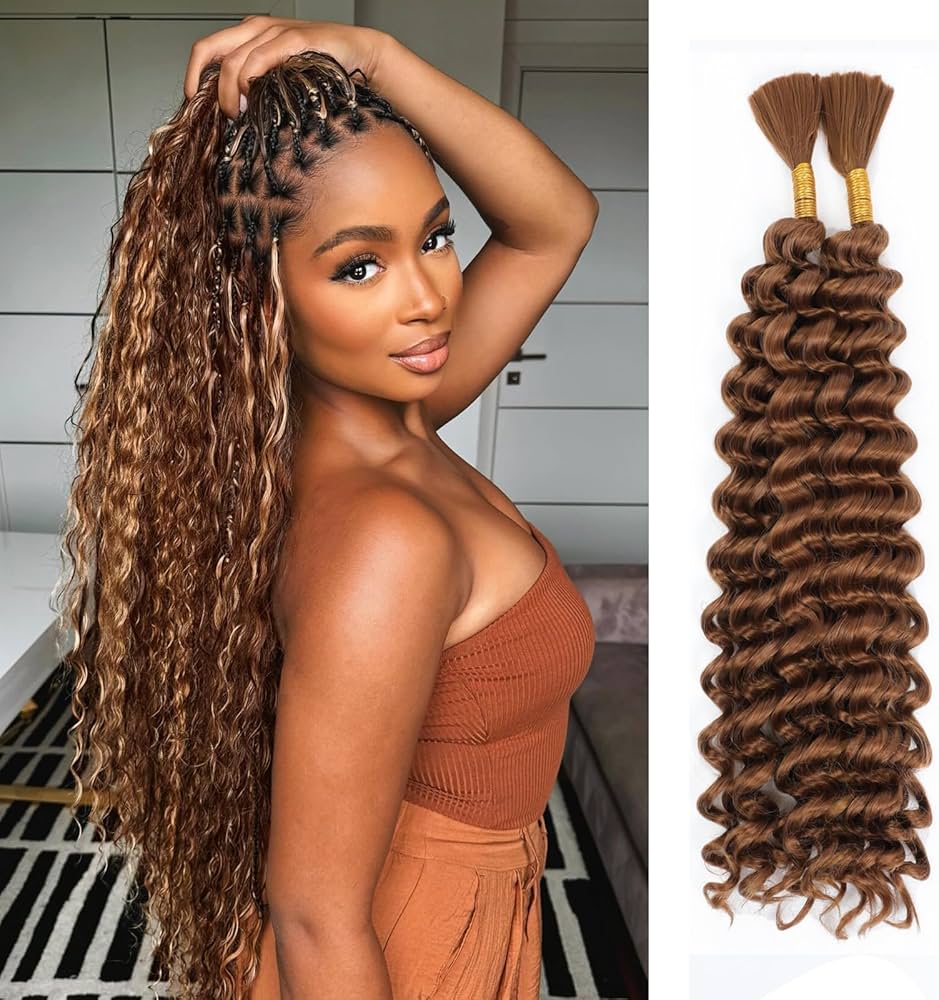 Bulk Human Braiding Hair for Boho Braids & Braided Hairstyles