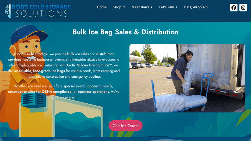 Bulk Ice Bag Sales & Distribution
