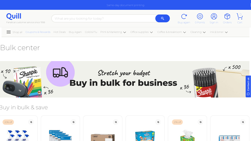 Bulk Office Supplies