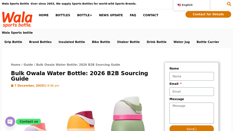 Bulk Owala Water Bottle