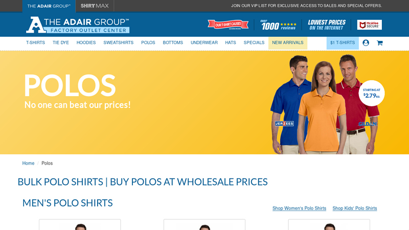 Bulk Polo Shirts
