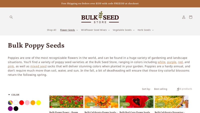 Bulk Poppy Seeds