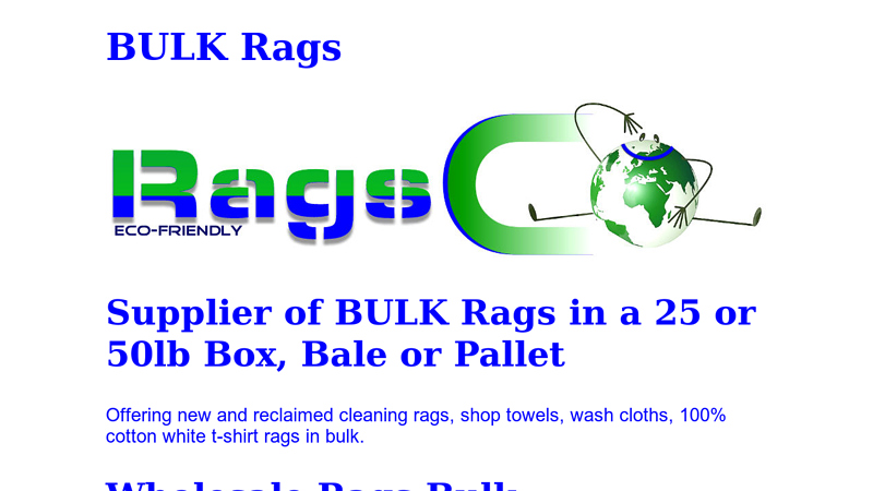 BULK Rags - Wholesale @ RagsCo