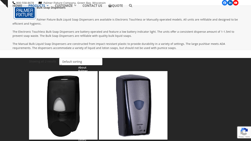 Bulk Soap Dispensers