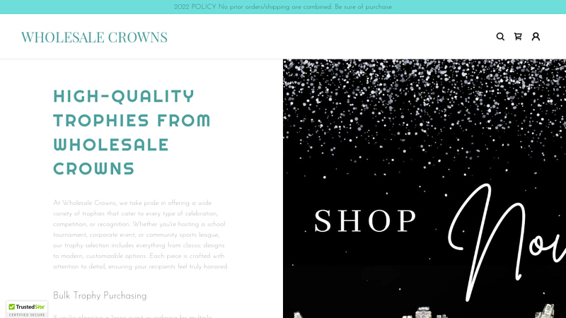 Bulk Trophies and Custom Awards Supplier