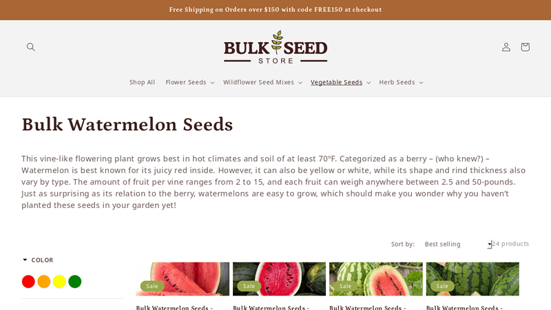 Bulk Watermelon Seeds