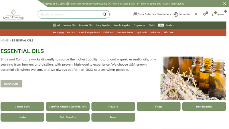 Bulk/Wholesale Essential Oils