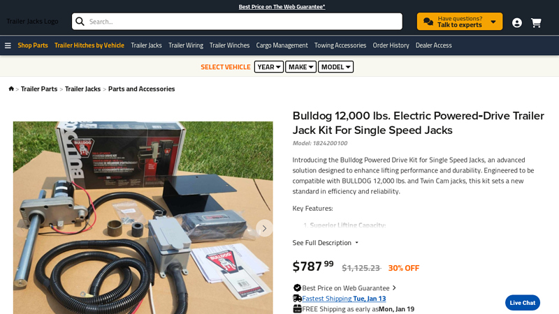 Bulldog Electric & Gooseneck Trailer Jacks