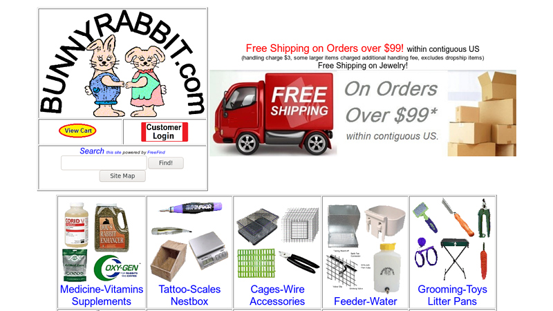 BUNNYRABBIT.com, Bunny Rabbit Supplies, bunny supplies, rabbit ...