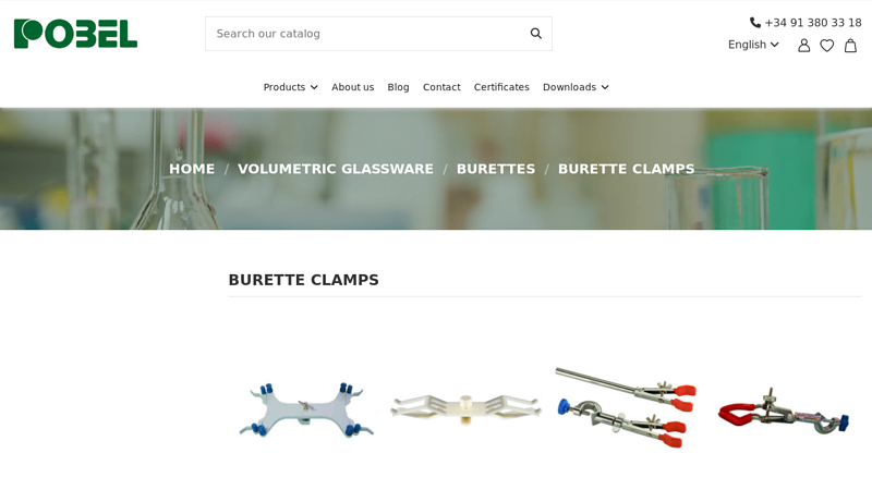 BURETTE CLAMPS