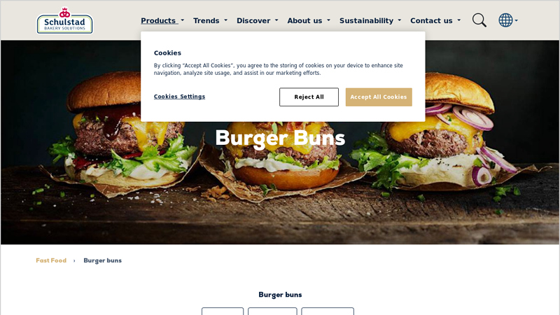 Burger bun manufacturer
