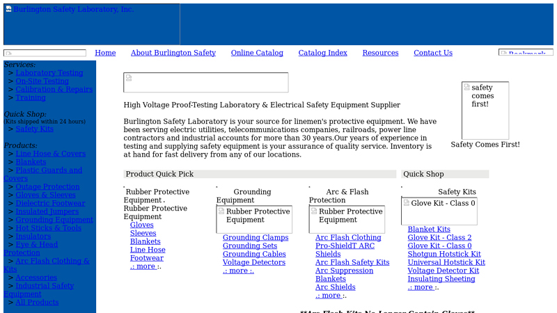 Burlington Safety Laboratory, Inc.