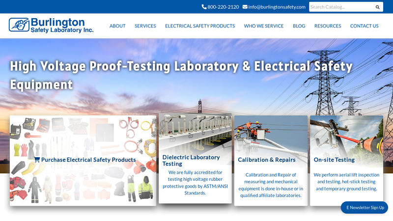 Burlington Safety Laboratory Inc.