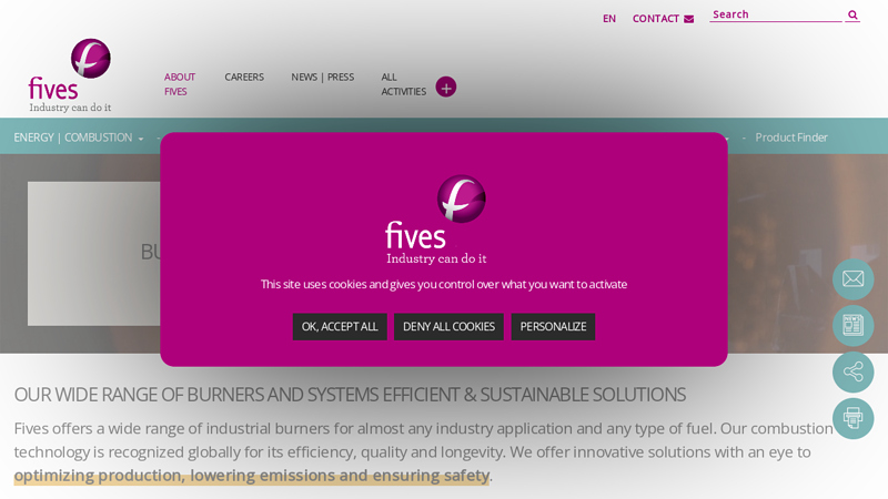 Burners & Systems - Energy