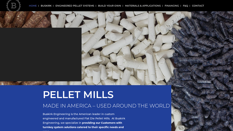 Buskirk Engineering Pellet Mills