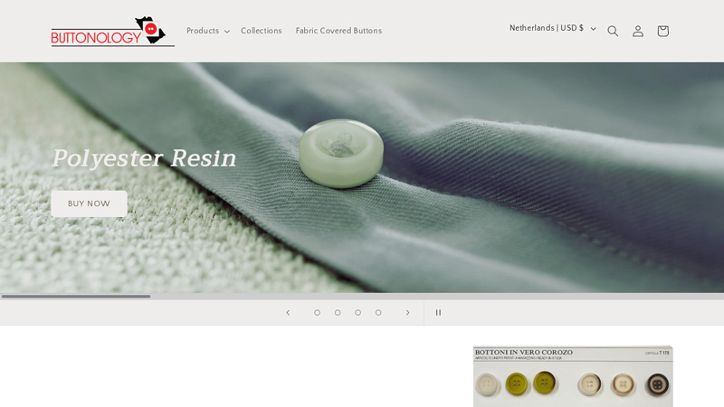 Buttonology Inc. – Premium Italian-Made Buttons in NYC