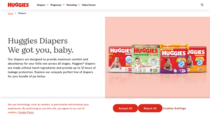 Buy Baby Diapers, Baby Wipes, Newborn Care, Diaper Pants Online
